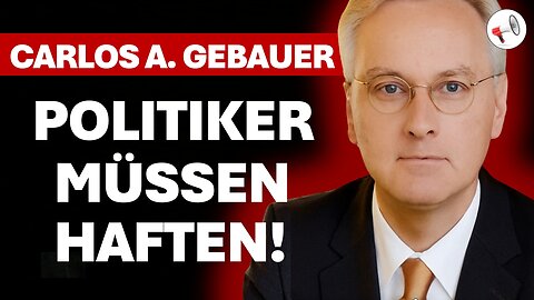 Politikerhaftung jetzt! Schluss mit der Narrenfreiheit im Parlament | Vortrag von Carlos A. Gebauer