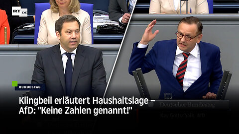 Klingbeil erläutert Haushaltslage – AfD: "Keine Zahlen genannt!"