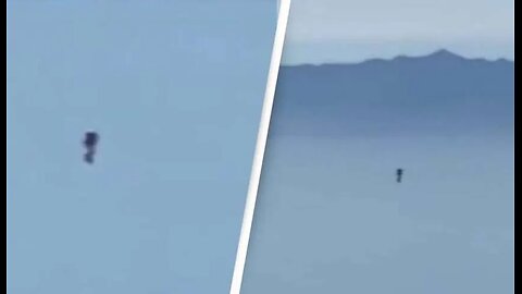Incredible FLYING HUMANOIDS Seen In The SKIES (2014)