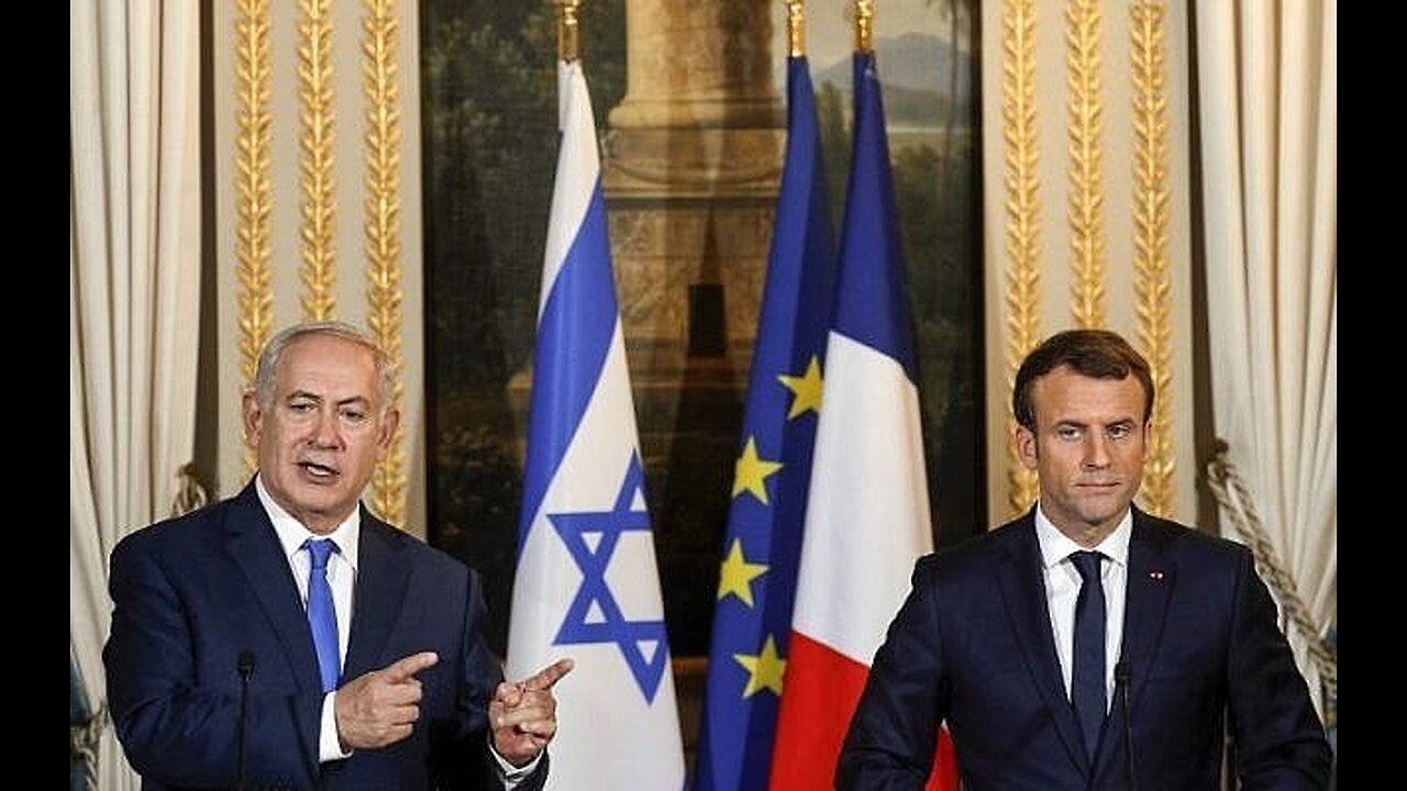 Israel PM Benjamin Netanyahu Accuses France President Emmanuel Macron of Supporting Terrorism