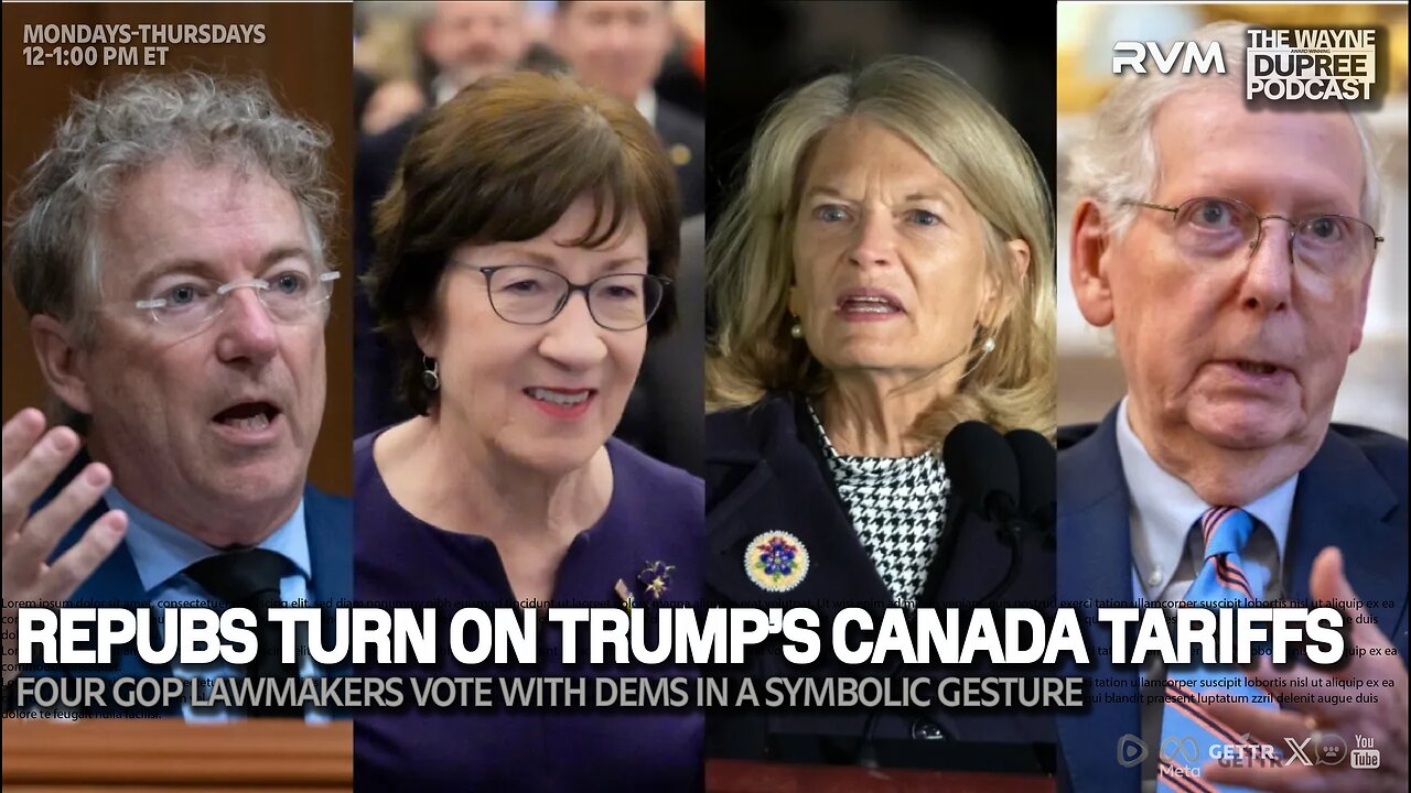 E2066: Senate Blocks Canada Tariffs: A Symbolic Showdown 04/03/25