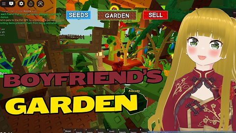 Visit boyfriend garden and see how much is beautiful | Grow a Garden Roblox Gameplay