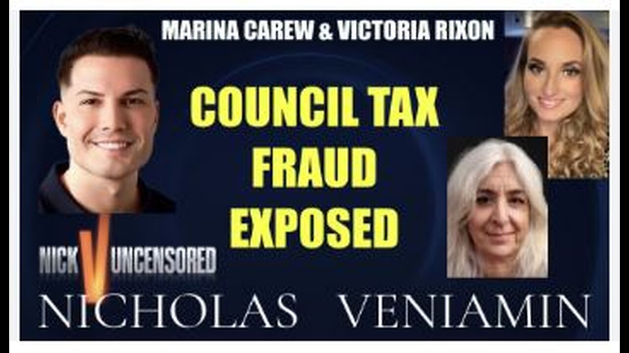 Marina & Victoria Discusses Council Tax Fraud. with Nicholas Veniamin (council tax = former poll tax). A good insight into how not to deal with court etc