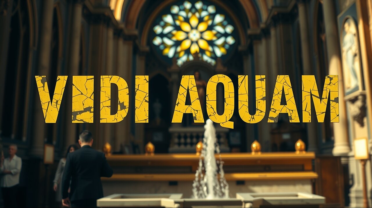 VIDI AQUAM (CATHOLIC MONASTIC REVERIE) ~ GREGORIAN CHANT