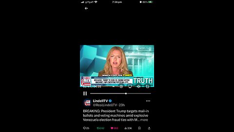 Lindell TV : watermarked voting papers ; Trump