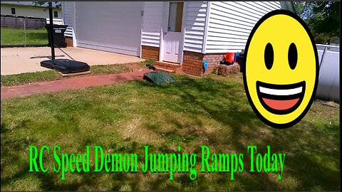 RC Speed Demon Jump Side Walk Part 1 Green