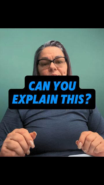 Can You Explain This? 🤔