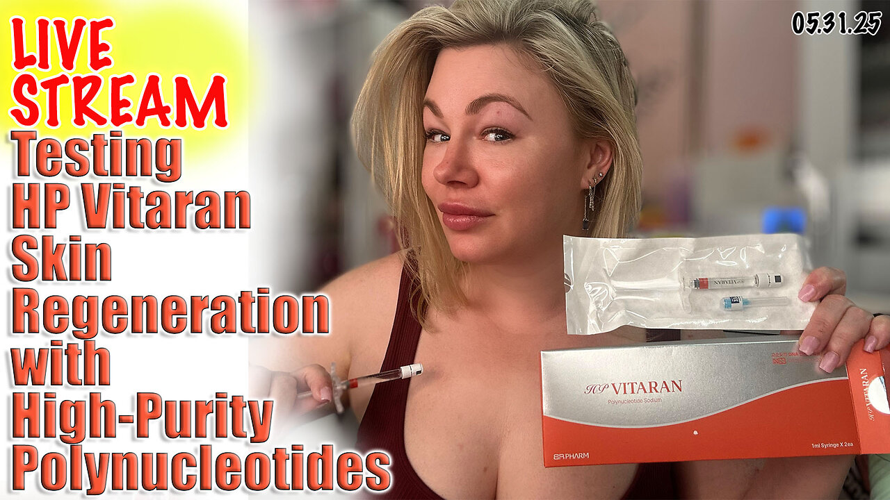 Live Testing HP Vitaran High Purity Polynucleotides, AceCosm, code Jessica10 Saves