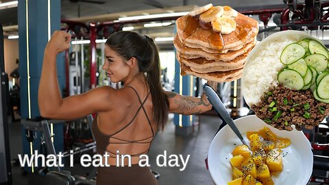 WHAT I EAT IN A DAY on calorie deficit