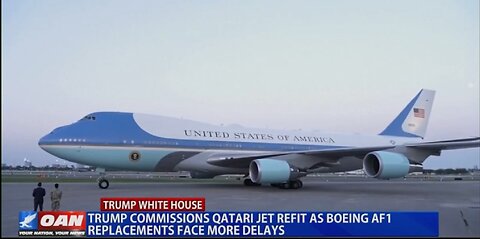 TRUMP COMMISIONS QATARI JET REFIT AS BOEING AF1 REPLACEMENTS FACE MORE DELAYS