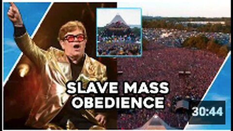 "Mass Slave Obedience at Glastonbury"