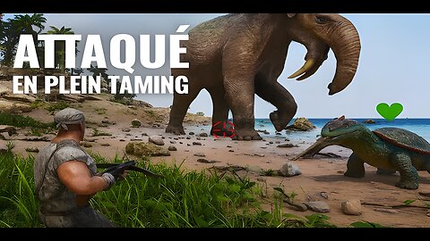 Ark Ascended #04 – J’apprivoise un couple… et un monstre débarque 🐢💀