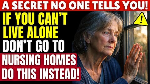 If You Can't Live Alone, Don't Go to Nursing Homes—Do This Instead| Senior Health Tips