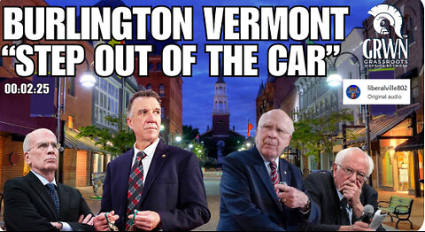 Burlington Vermont - Step out of the car (2 mins, 25 seconds)