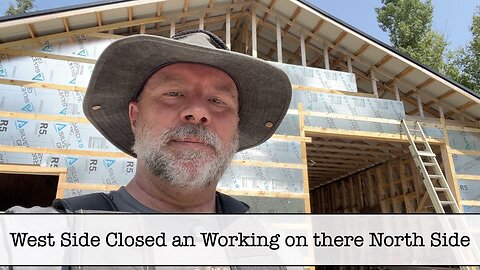 Building the Shop - Part 69 - Westside Layer 1 Complete and More work on the Southside