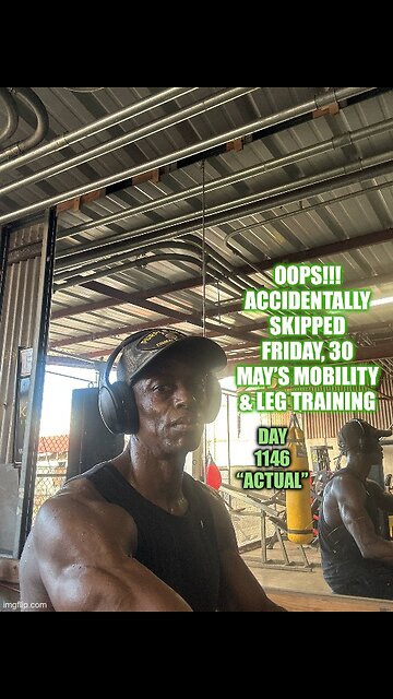 Friday, 30 May Mobility & Leg Training