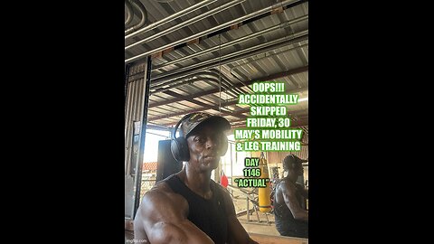 Friday, 30 May Mobility & Leg Training