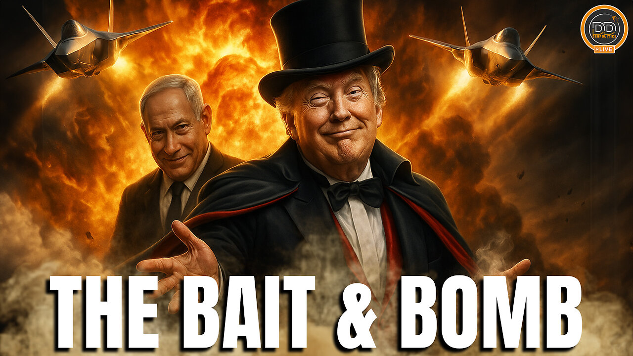 Trump’s Trap: Iran Took the Bait, Israel Dropped the Bombs