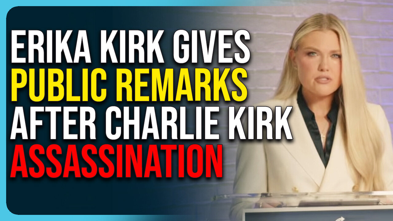 Erika Kirk Gives Public Remarks After Charlie Kirk Assassination