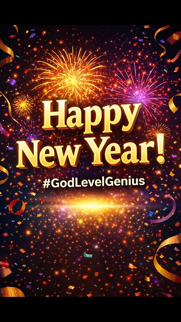 Happy New Year — Thank You to Everyone Supporting God Level Genius