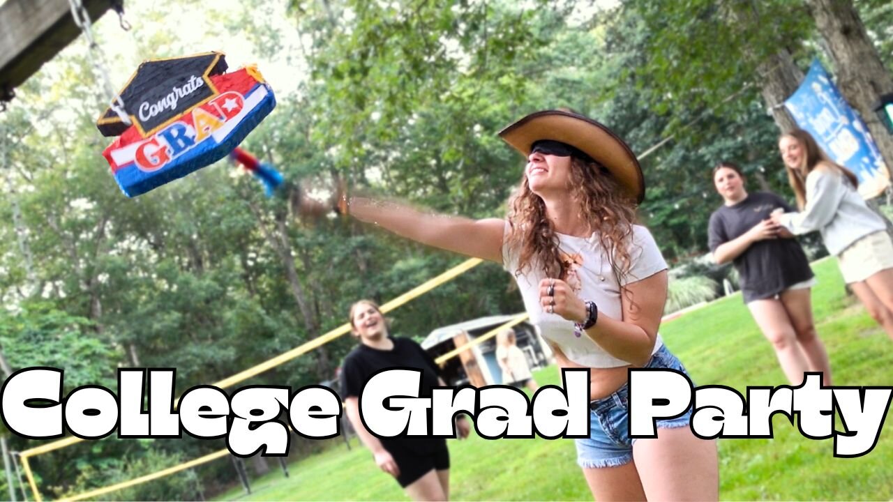 The Backyard College Grad Party (CONGRATULATIONS!!)