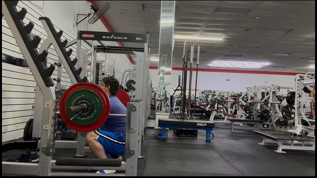 FRONT SQUAT 92.5KG/203LBS for 4 Reps