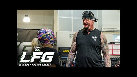 Undertaker shocks PC Athlete by telling her to wear a mask WWE LFG - WWE