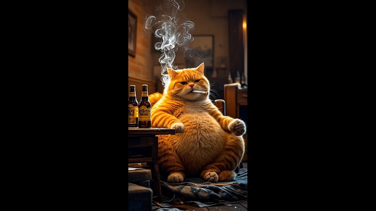 cat and duck cartoon