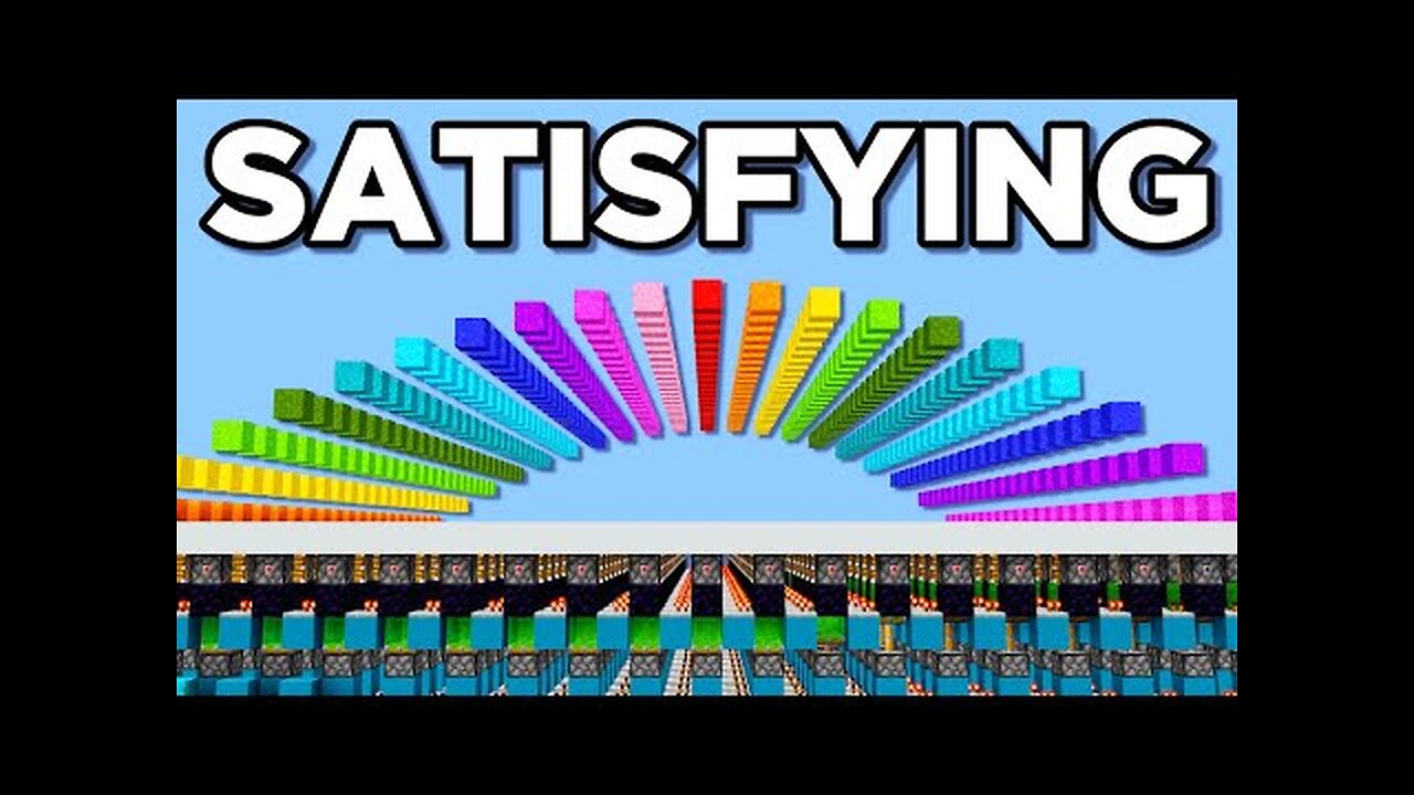 10 Most SATISFYING Redstone Machines