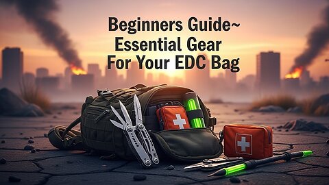 Beginner Prepping EDC Bag: 5 Essential Everyday Carry Survival Items You Must Have in 2025
