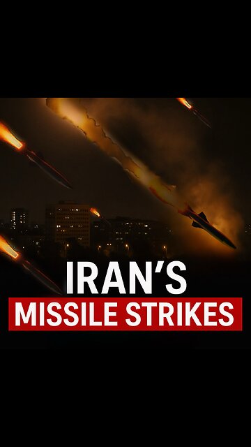 Beautiful Iranian Ballistic Missile Strikes Hammering Israel