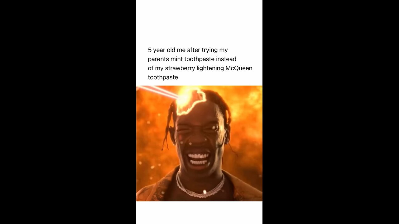 strawberry lightening McQueen toothpaste