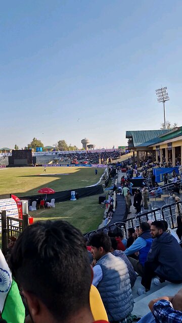 Live Cricket Match in Srinagar