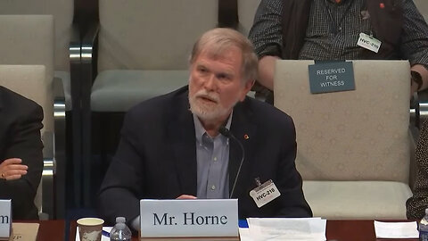 May 20 JFK Declass Hearing #5 - DOUG HORNE
