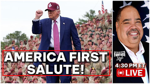 WATCH LIVE: PRESIDENT TRUMP SALUTES AMERICA'S MILITARY WITH HUGE PARADE!