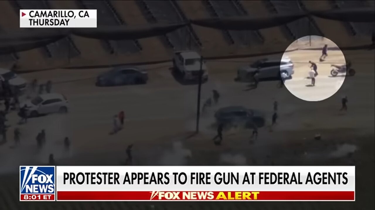 BREAKING: FBI hunts for man who appeared to shoot at ICE agents