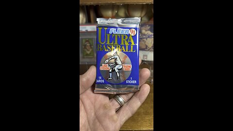 91 #Fleer Ultra #baseballcards #junkwax #packopening plus Clemente Birthday #vintagebaseballcards