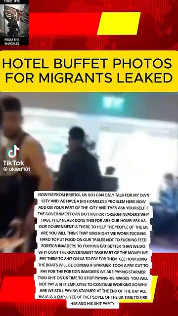 Illegals In The UK Are Being Treated Like Royalty
