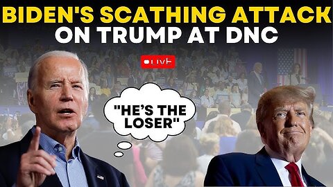 Biden’s Final DNC Speech Targets Trump, Rallies Democrats
