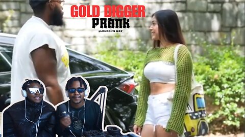 LONDON'S WAY GOLD DIGGER PRANK💯🤮😯🤯‼️