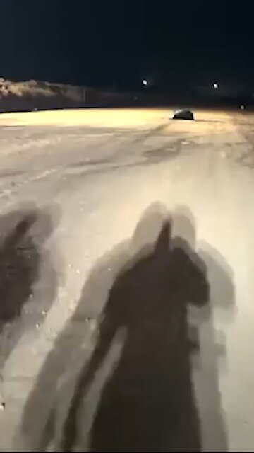 Something fell from space into the Australian desert.