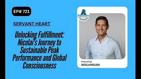 Unlocking Fulfillment: Nicolai's Journey to Sustainable Peak Performance and Global Consciousness
