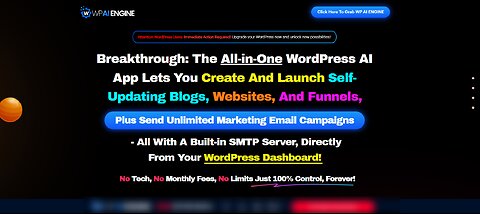 Reviewing WP AI Engine: The 3-Click WordPress Solution for Automated Blogs, Funnels & Emails.