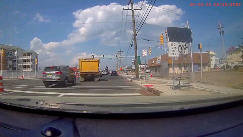 Driving on Long Beach Island