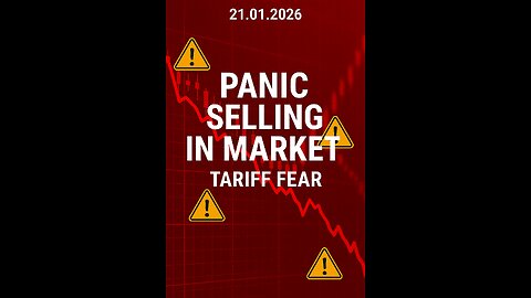 Panic selling in Market | Tariff Fear |