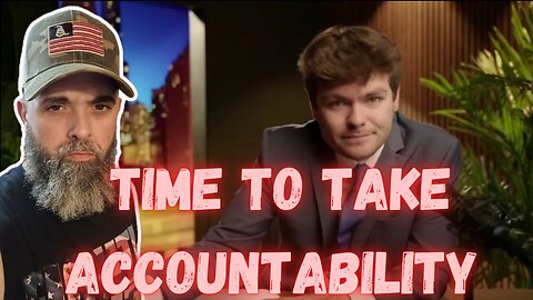 TIME TO TAKE ACCOUNTABILITY |NICK FUENTES REACTION #nickfuentes #reactionvideo #reaction