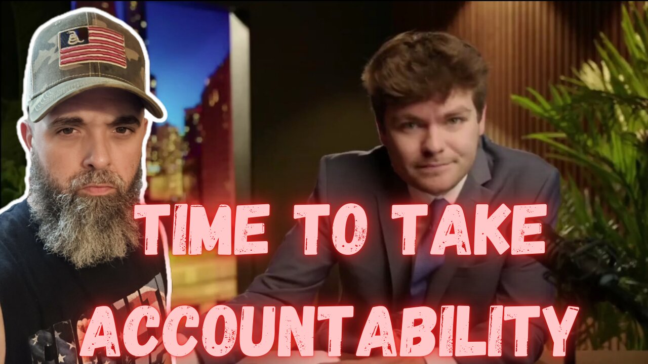 TIME TO TAKE ACCOUNTABILITY |NICK FUENTES REACTION #nickfuentes #reactionvideo #reaction