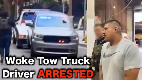 Tow Truck Driver ARRESTED For Stealing ICE Vehicle 