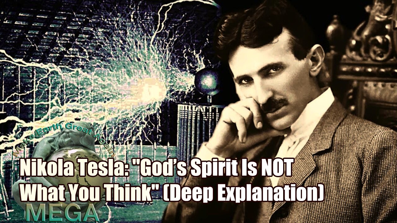 Nikola Tesla: "God’s Spirit Is NOT What You Think" (Deep Explanation)