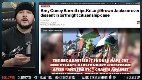 Justice Jackson ACCUSED OF AI Generating Her Dissent On Birthright Citizenship, Gets ROASTED